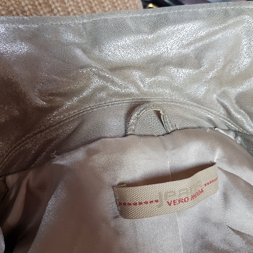 Pearly leather jacket - Picture 13 of 13